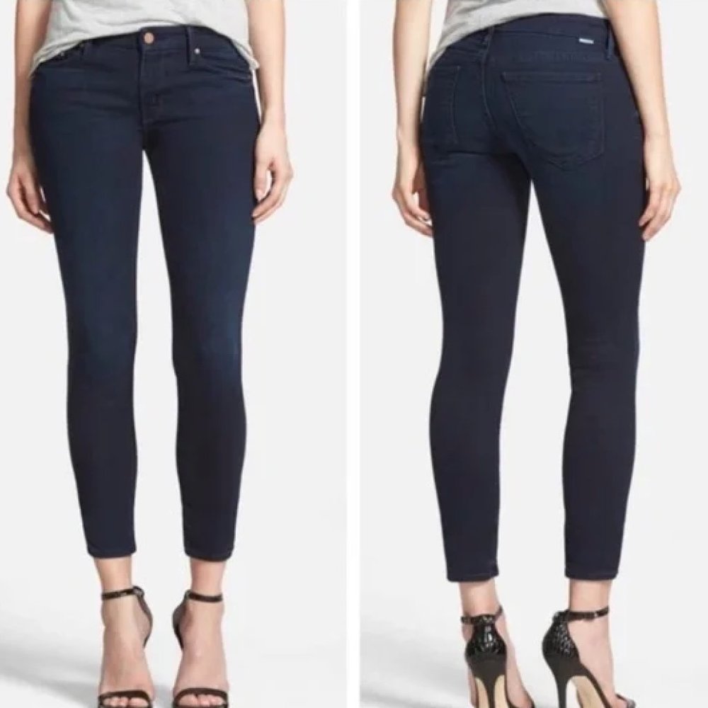 MOTHER The Looker Crop Ink and Paper